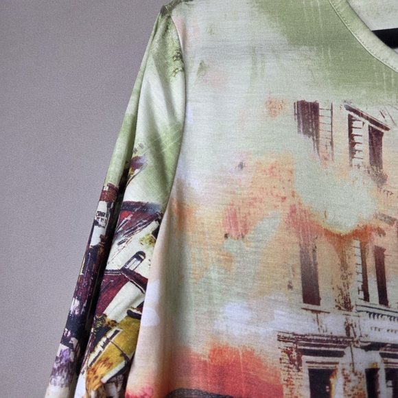 Alia Cityscape Bling Women's Top - Picture 3 of 8